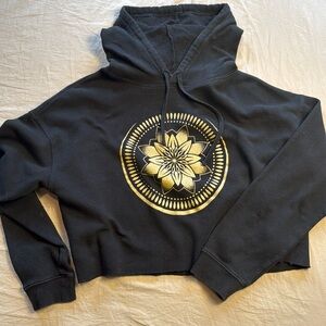 Cute Mandala Crop hoodie